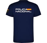 New Spain National Police T-Shirt, blue, S