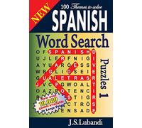 New SPANISH Word Search Puzzles: Volume 1