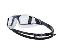 NEW SPEEDO AQUAPULSE PRO MIRROR SWIMMING GOGGLES ANTIFOG BLACK SILVER RRP £40