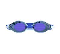 NEW SPEEDO VANQUISHER 3.0 MIRROR SWIMMING GOGGLES ANTIFOG CRYSTAL BLUE RACING