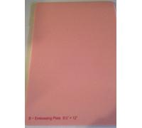 New Spellbinders Pink Embossing Plate for use with Grand Calibur