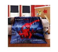 (New Spiderman, 100*150m) Swing Spider Soft Flannel Fleece Throw Blanket Children Decor Gift