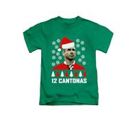 New Spirit Original 12 Cantonas Eric Cantona Meme Christmas Xmas Tee T-Shirt Funny Unisex T Shirt Top Forest Green