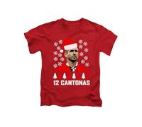 New Spirit Original 12 Cantonas Eric Cantona Meme Christmas Xmas Tee T-Shirt Funny Unisex T Shirt Top Red