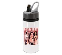 New Spirit Original 90's Vintage Design Lana Del Rey water bottle with handle attatchment drinks cup water bottle refill cute fun