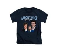 New Spirit Original Aaron Taylor Johnson Tee T-Shirt Funny Unisex T Shirt Top Navy Blue