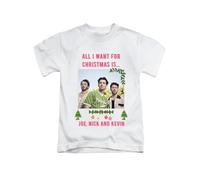 New Spirit Original All I Want for Christmas is Joe, Nick and Kevin Xmas Festive Jonas Tee T-Shirt Funny Unisex T Shirt Top White