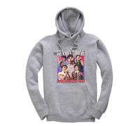 New Spirit Original American Heart Benson cute cool iconic boone trendy Jumper Unisex Funny Adults Hoodie Jumper Heather Grey