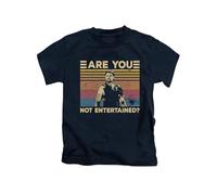 New Spirit Original are You not Entertained? Gladiator Tee T-Shirt Funny Unisex T Shirt Top Navy Blue