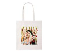 New Spirit Original Ava max vintage design tote bag cotton shopper shopping reusable bags british humour iconic icon meme novelty viral trendy cool fun iconic