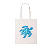 New Spirit Original Blue turtle cute summer tote bag, beach bag, holidays, reusable bag