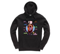 New Spirit Original Burna Boy Jumper Unisex Funny Adults Hoodie Jumper Black