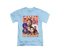 New Spirit Original Calvin pop Meme Harris Trendy Cool Iconic Meme Novelty Tee T-Shirt Funny Unisex T Shirt Top Sky Blue