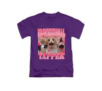 New Spirit Original Cat Professional yapper Meme Novelty Iconic Funny Humour Joke Cats Tee T-Shirt Funny Unisex T Shirt Top Purple