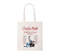 New Spirit Original Charlie Pop Puth novelty Whatever's Clever cool trendy trend icon tote bag cotton shopper shopping bags reusable