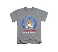 New Spirit Original Chippy Chips Cole Palmer, Cool Fun Footy Football Tee T-Shirt Funny Unisex T Shirt Top Heather Grey