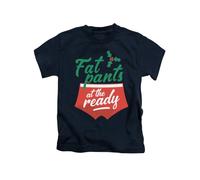 New Spirit Original Christmas Fat Pants Ready Xmas Silly Novelty Joke Festive Santa Tee T-Shirt Funny Unisex T Shirt Top Navy Blue