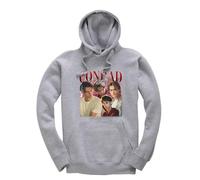 New Spirit Original Conrad Fisher, trending trendy cool Jumper Unisex Funny Adults Hoodie Jumper Heather Grey