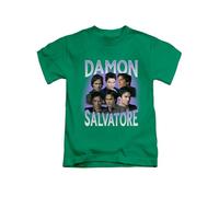 New Spirit Original Damon Salvatore Vampire Tee T-Shirt Funny Unisex T Shirt Top Forest Green