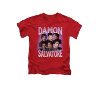 New Spirit Original Damon Salvatore Vampire Tee T-Shirt Funny Unisex T Shirt Top Red