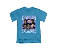 New Spirit Original Damon Salvatore Vampire Tee T-Shirt Funny Unisex T Shirt Top Sapphire