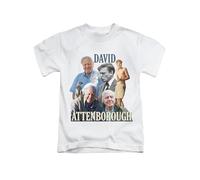 New Spirit Original David Attenborough Tee T-Shirt Funny Unisex T Shirt Top White