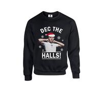 New Spirit Original Declan rice dec the halls Unisex Funny Adults Sweatshirt Jumper Black