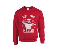 New Spirit Original Declan rice dec the halls Unisex Funny Adults Sweatshirt Jumper Red