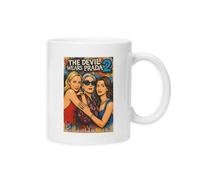 New Spirit Original Devil Wears 2 Miranda Andrea Iconic Novelty Meme Movie Mug Drinking Cup Tea and Coffee Cups Cute Mug Aesthetic Fun Funny Pretty