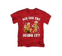 New Spirit Original Did You Try Icing it? Gingerbread Meme Novelty Silly Christmas Xmas Festive Santa Tee T-Shirt Funny Unisex T Shirt Top Red
