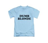 New Spirit Original Dumb Blonde Tee T-Shirt Funny Unisex T Shirt Top Sky Blue