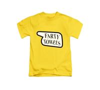 New Spirit Original Farty Towels Fawlty Tee T-Shirt Funny Unisex T Shirt Top Yellow
