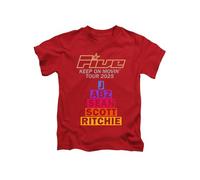 New Spirit Original Five, Keep on Movin Tee T-Shirt Funny Unisex T Shirt Top Red