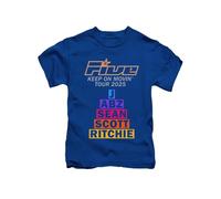 New Spirit Original Five, Keep on Movin Tee T-Shirt Funny Unisex T Shirt Top Royal Blue