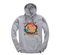 New Spirit Original Fun fact I don't care capybara animal Unisex Funny Kids Hoodie Jumper Heather Grey