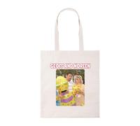 New Spirit Original Geoff Oracel and Noreen tote bag cotton shopper shopping reusable bags iconic icons novelty meme iconic cool trendy british humour
