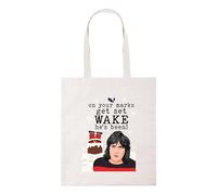New Spirit Original Get set wake hes been noel, christmas xmas festive bake novelty tote bag cotton shopper shopping reusable bags