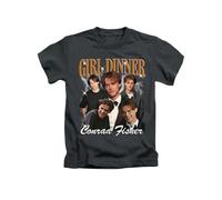 New Spirit Original Girl Dinner, Conrad Fisher, Fsher Brothers TSITP, Novelty Cute Tee T-Shirt Funny Unisex T Shirt Top Black