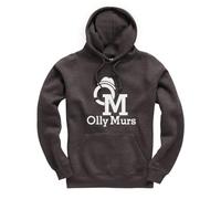 New Spirit Original Hat OM Olly Murs Jumper Unisex Funny Adults Hoodie Jumper Dark Heather