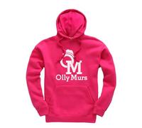 New Spirit Original Hat OM Olly Murs Jumper Unisex Funny Adults Hoodie Jumper Hot Pink