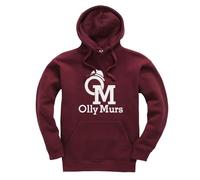 New Spirit Original Hat OM Olly Murs Jumper Unisex Funny Adults Hoodie Jumper Maroon