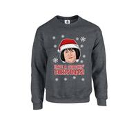 New Spirit Original Have a crackin' christmas nessa meme xmas Unisex Funny Adults Sweatshirt Jumper Dark Heather