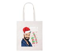 New Spirit Original Have a gorgeous christmas babe, iconic meme novelty xmas festive tote bag cotton shopper shopping reusable bags