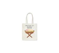 New Spirit Original He's like really important, jesus christmas xmas festive novelty pun joke humerous santa tote bag cotton shopper shopping bags reusable