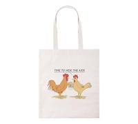New Spirit Original Hide kids chickens joke happy easter spring novelty meme iconic icons cute tote bag cotton shopper shopping bags reusable