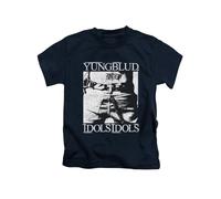 New Spirit Original Idols Trendy Novely, Yung-Blud, pop Punk youngblud, Meme Iconic icon Tee T-Shirt Funny Unisex T Shirt Top Navy Blue