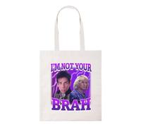 New Spirit Original I'm not your Brah meme novelty humour comedy ben stiller Tote bag cotton shopper shopping reusable bags
