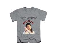 New Spirit Original I'm Too Perfect Text Lola Young Tee T-Shirt Funny Unisex T Shirt Top Heather Grey