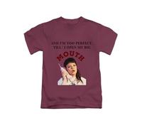 New Spirit Original I'm Too Perfect Text Lola Young Tee T-Shirt Funny Unisex T Shirt Top Maroon