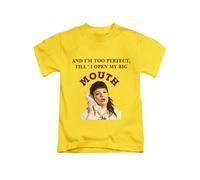 New Spirit Original I'm Too Perfect Text Lola Young Tee T-Shirt Funny Unisex T Shirt Top Yellow